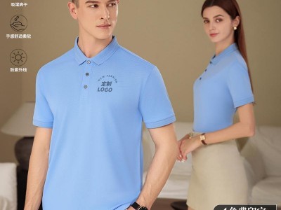 8807 冰丝锋玉纯色 简约翻领图1