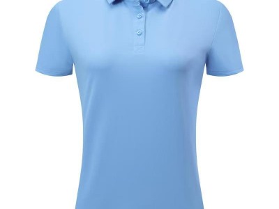 7127W 女款冰感纯色POLO图4